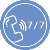 Services disponibles 7 jours sur 7 icone service 7 jours sur 7