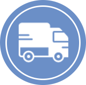 Petits et grands déménagements icône pour les déménagenent proposé par Livraison et transport JCA